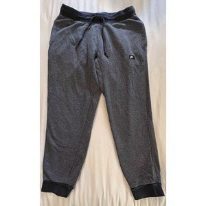 Nike Large Red Tag Gray & Black Mens Joggers